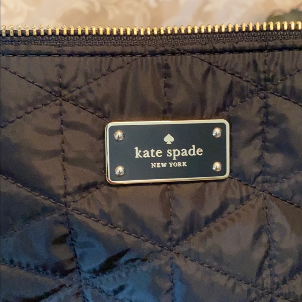 Kate Spade Double Zippered Quilted Tote - Picture 3 of 7